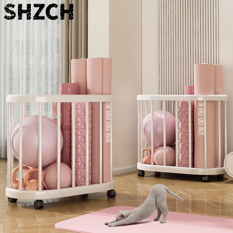 Sports Equipment Cart - Корзина для хранения йога-аксессуаров: большая вместительная