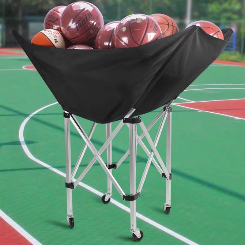 Sports Equipment Cart - Портативная складная тележка для тренировочных мячей