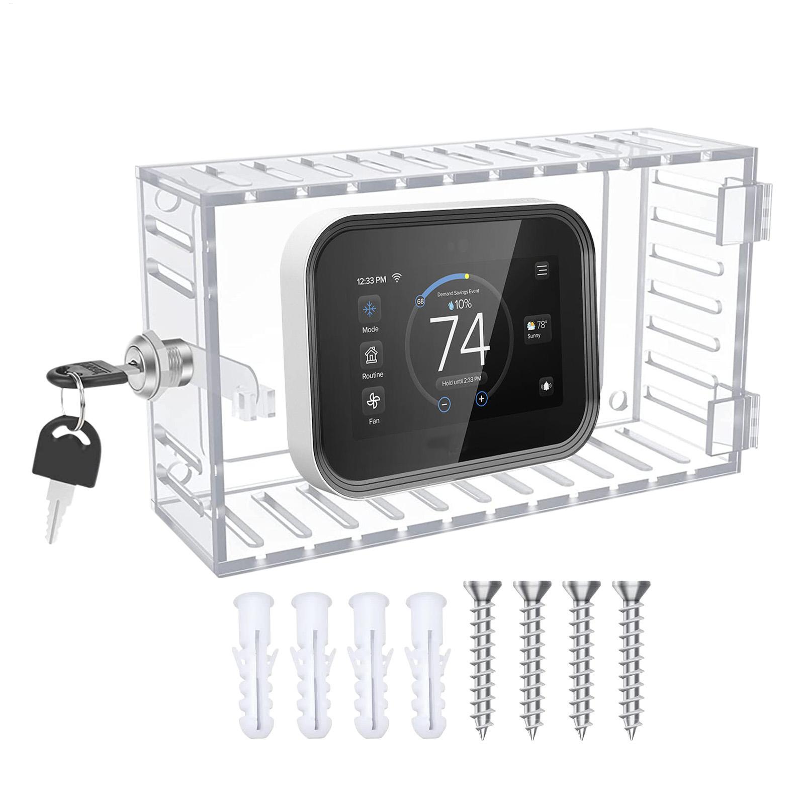 Sports Equipment Organizer Garage - Прозрачный большой защитный бокс для термостата,