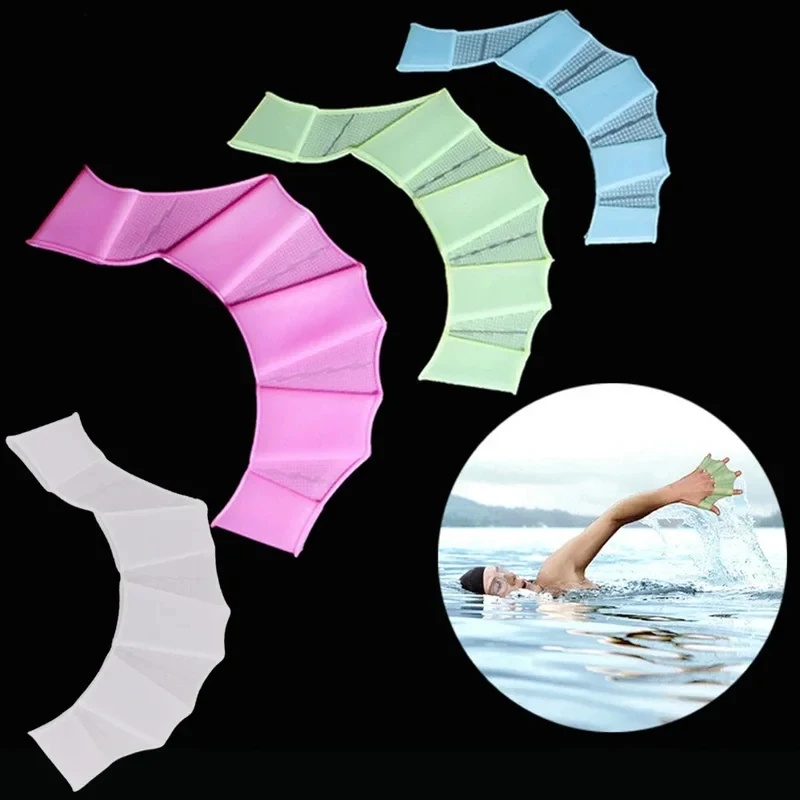 Sports Equipment 4 Year Old - 1-3 пары силиконовых плавательных перчаток для