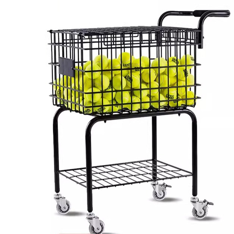 Sports Equipment Cart - Теннисный тренер большой емкости, передвижная тележка