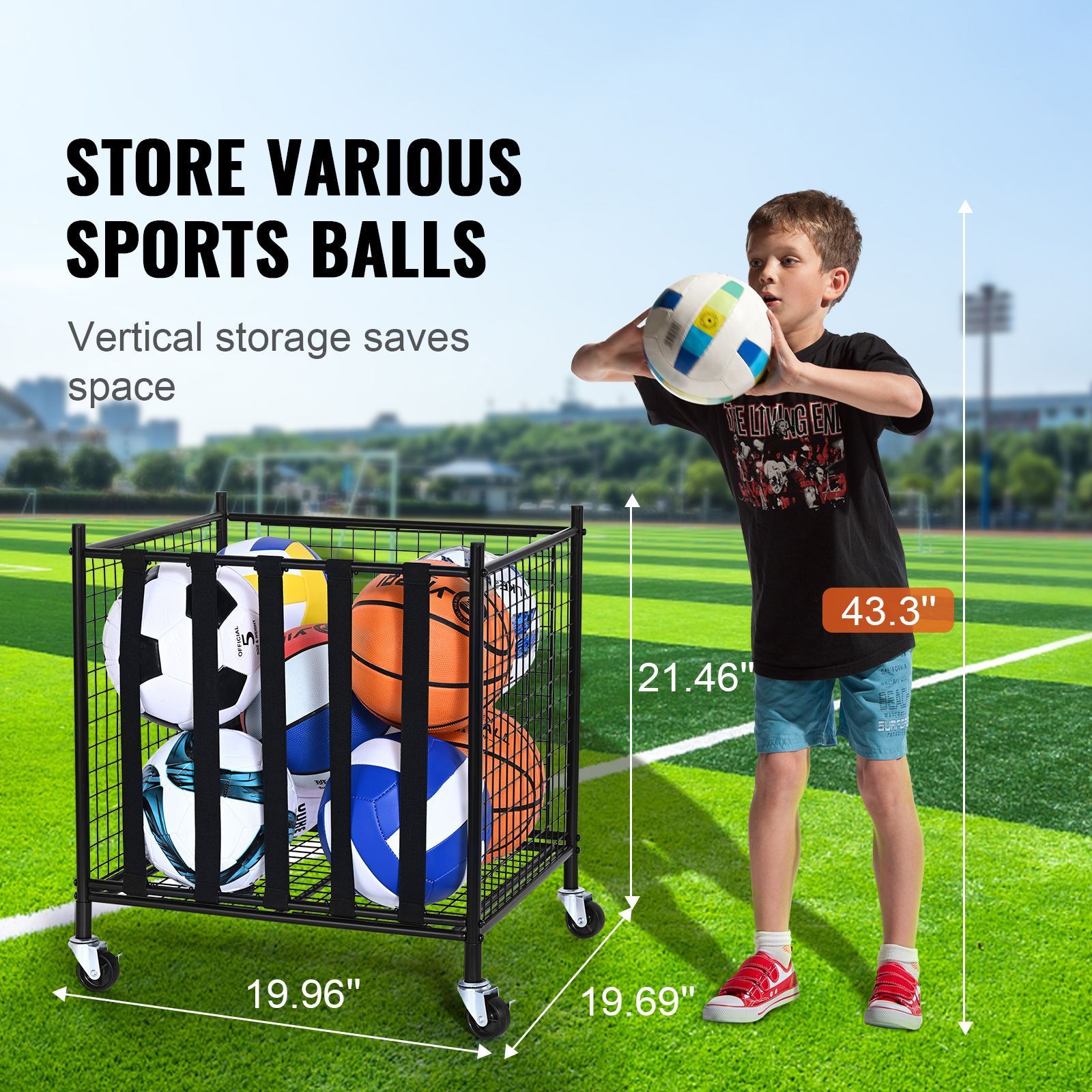 Тележка для хранения спортивны – обзор и цена Sports Equipment Organizer Garage