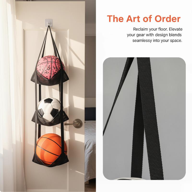 Настенная сетчатая сумка для х – обзор и цена Sports Equipment Organizer Garage