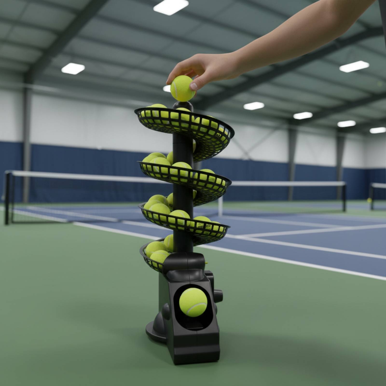 Портативная машина для подачи  – обзор и цена Sports Equipment For Tennis