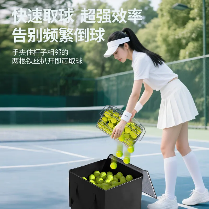 Тележка для сбора теннисных мя – обзор и цена Sports Equipment Cart